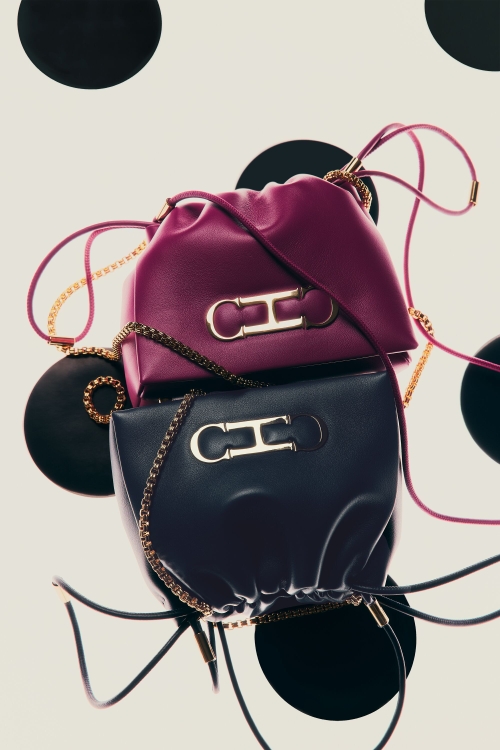 INITIALS INSIGNIA SOFT BUCKET | SMALL CROSSBODY BAG