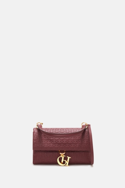 Mini Camelot | Small Crossbody Bag - BURGUNDY