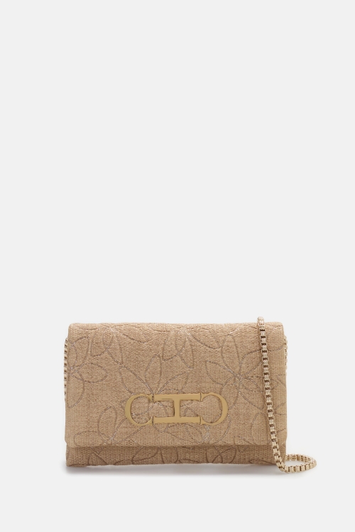 INITIALS INSIGNIA SOFT | MEDIUM CLUTCH