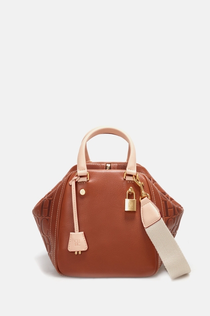 CAROLINA HERRERA Handbag 👜 Luggage / Camel / Cognac New