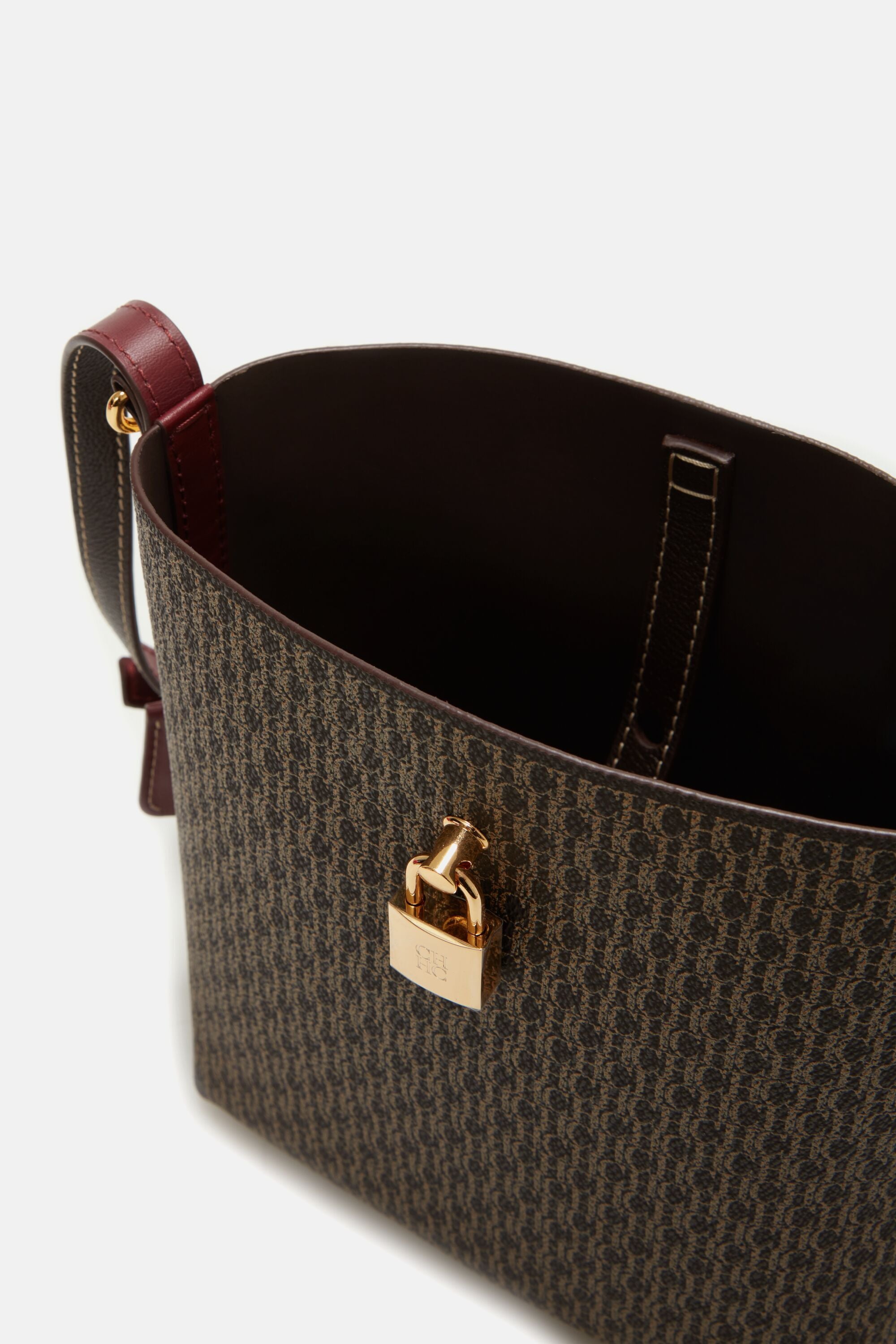 Matryoshka Locked Hobo | Mini cross body bag el dorado - CH