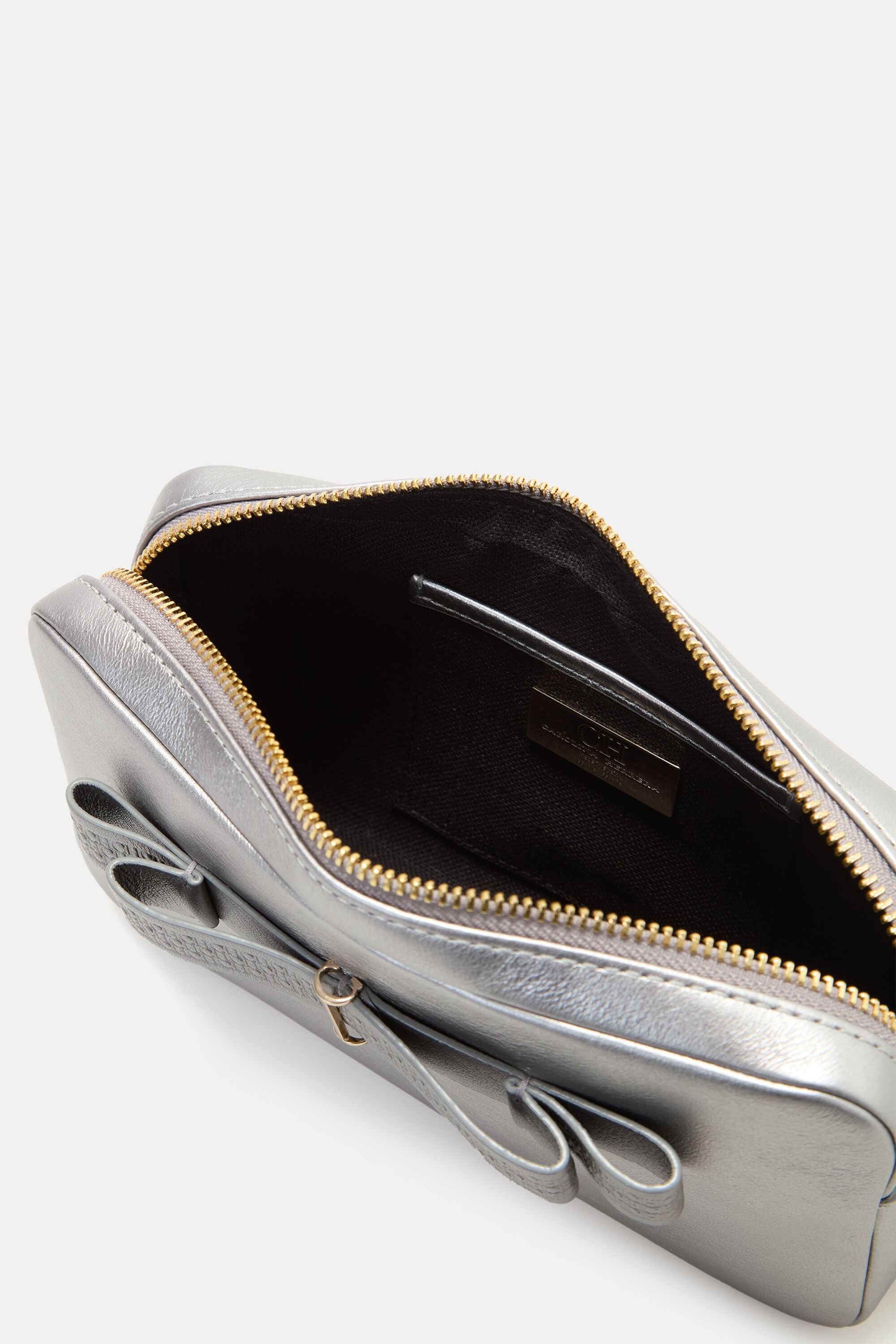 Lacito Insignia crossbody | Small Crossbody Bag silver - CH