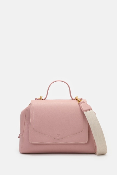 Blasón Satchel | Bolso de Hombro Pequeño - PEONY