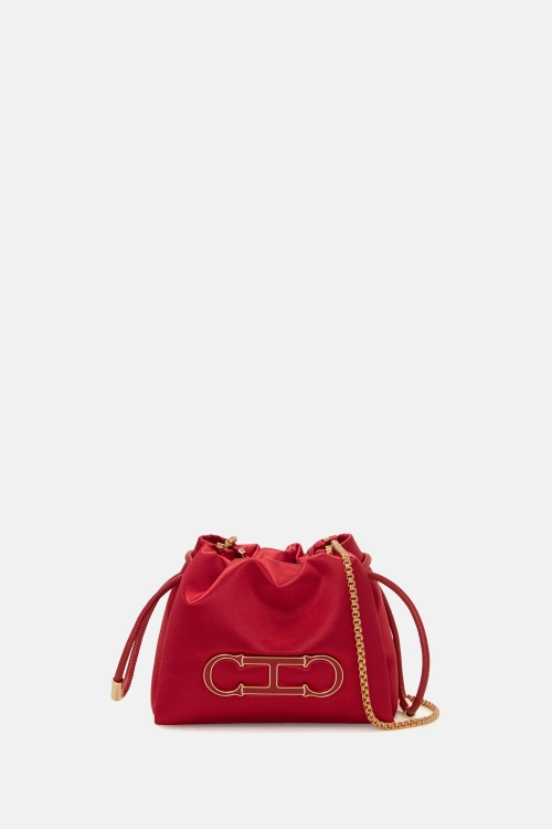 INITIALS INSIGNIA SOFT BUCKET | MINI CROSSBODY BAG