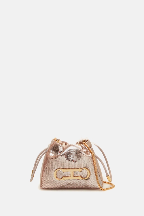 INITIALS INSIGNIA SOFT BUCKET | MINI CROSSBODY BAG