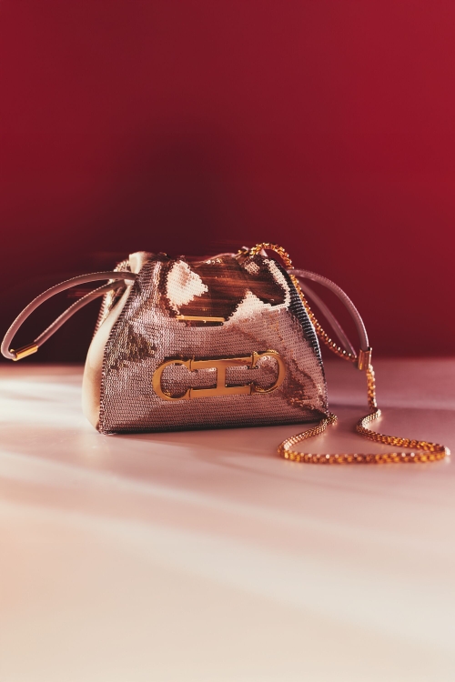 INITIALS INSIGNIA SOFT BUCKET | MINI CROSSBODY BAG