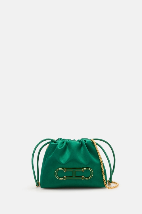 INITIALS INSIGNIA SOFT BUCKET | MINI CROSSBODY BAG