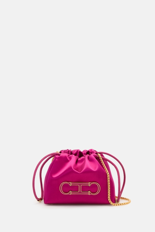 INITIALS INSIGNIA SOFT BUCKET | MINI CROSSBODY BAG