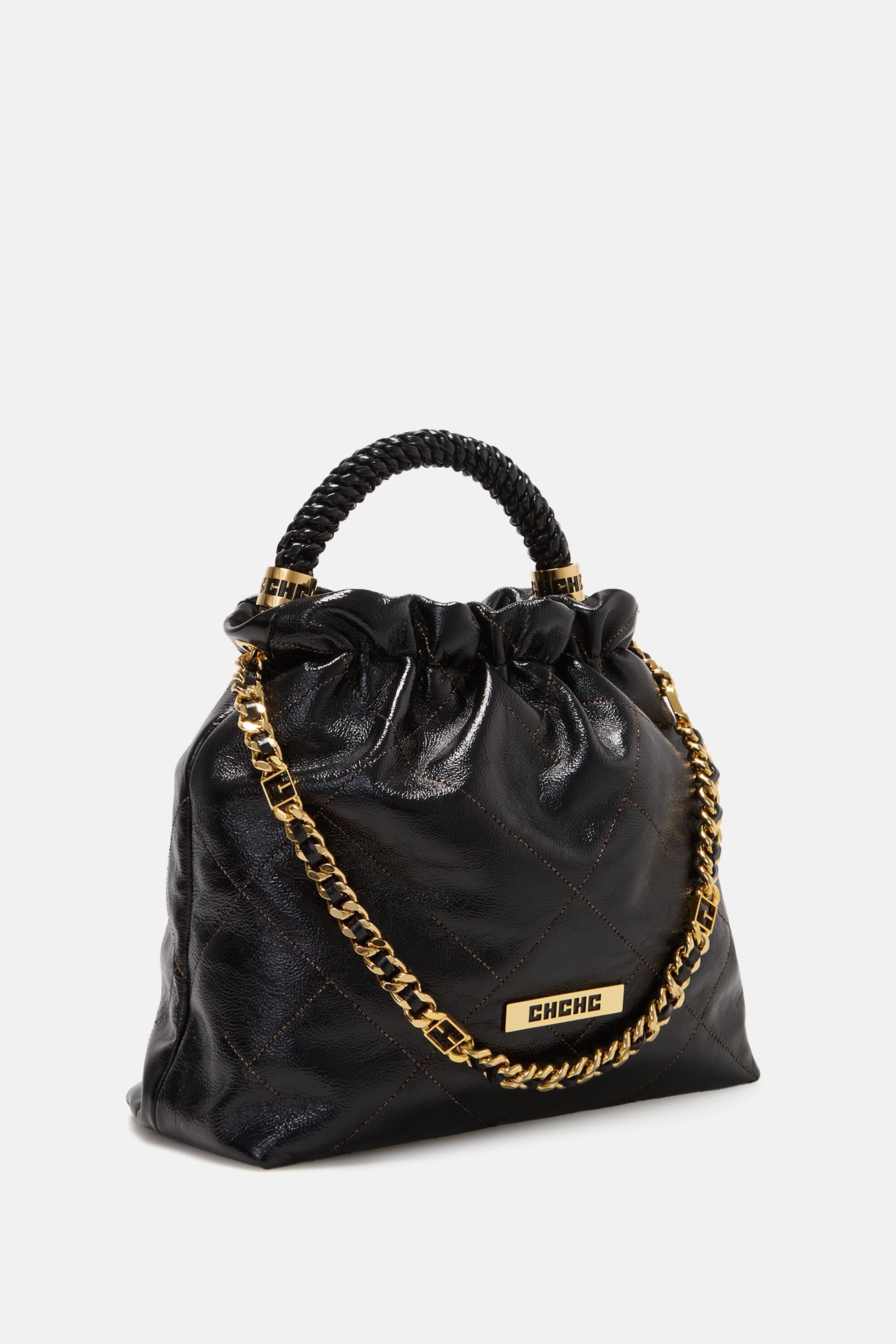 Carolina Herrera vintage bucket bag shops