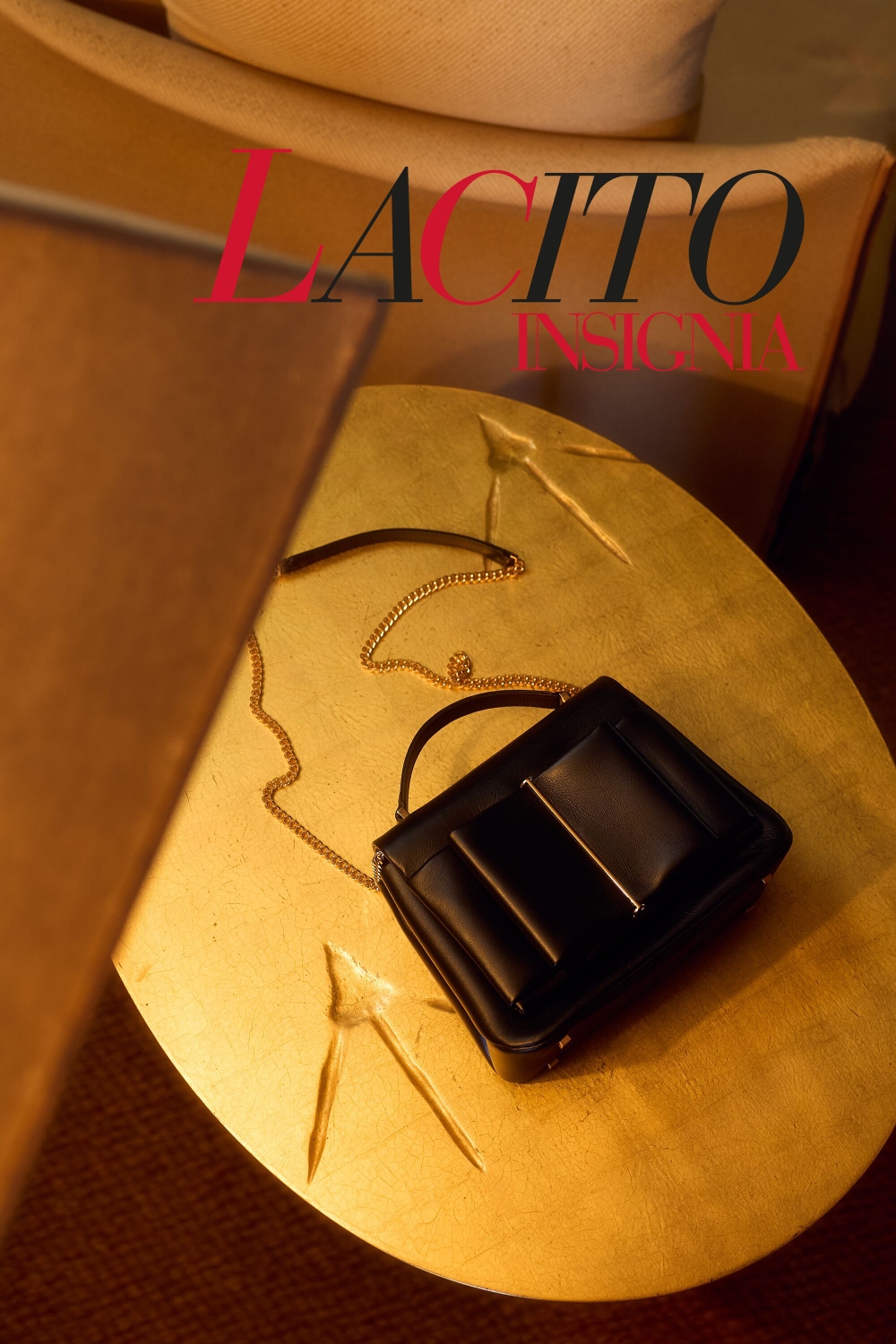 LACITO INSIGNIA SATCHEL | MEDIUM HANDBAG