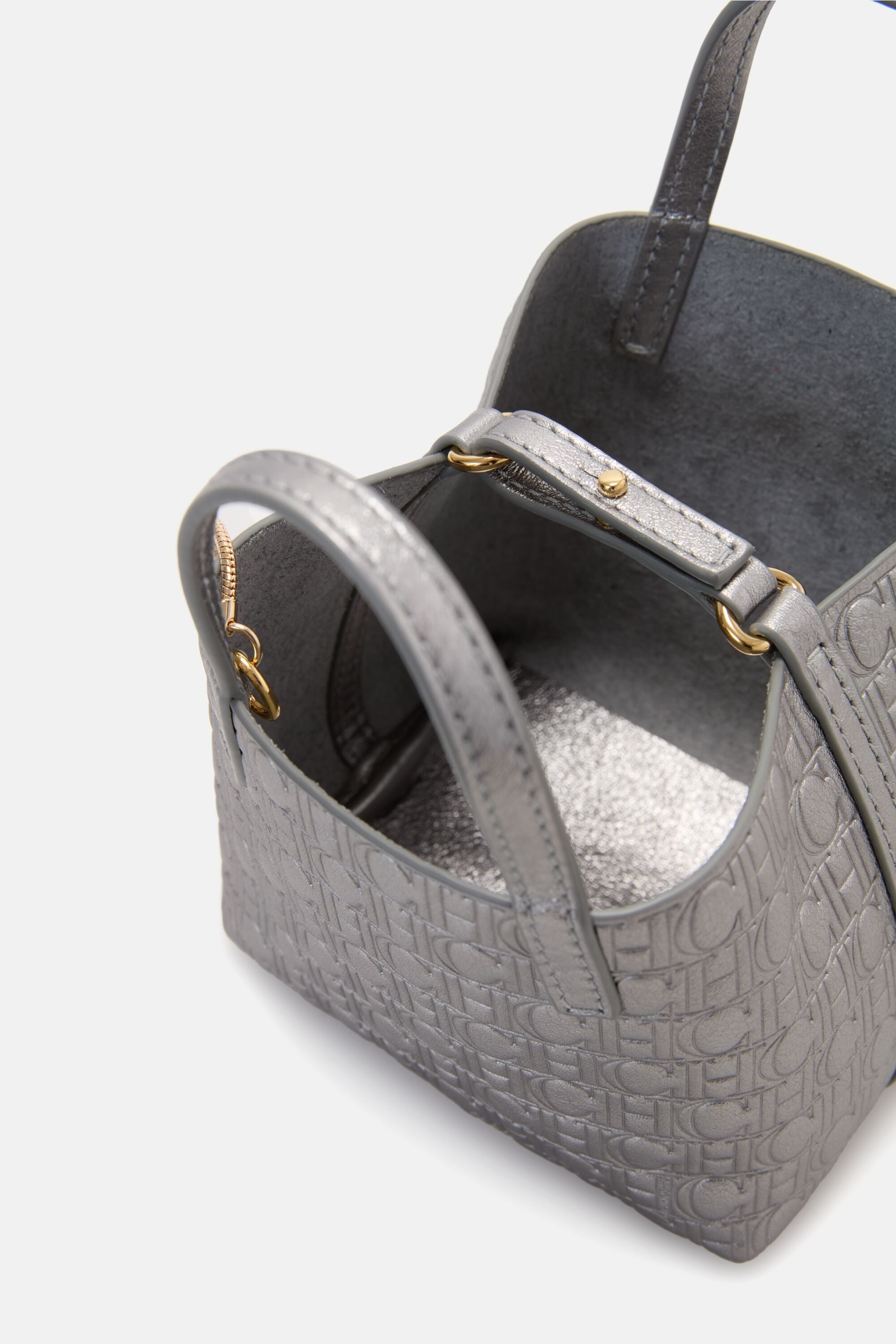 Matryoshka XXS | Mini Crossbody Bag silver - CH Carolina Herrera