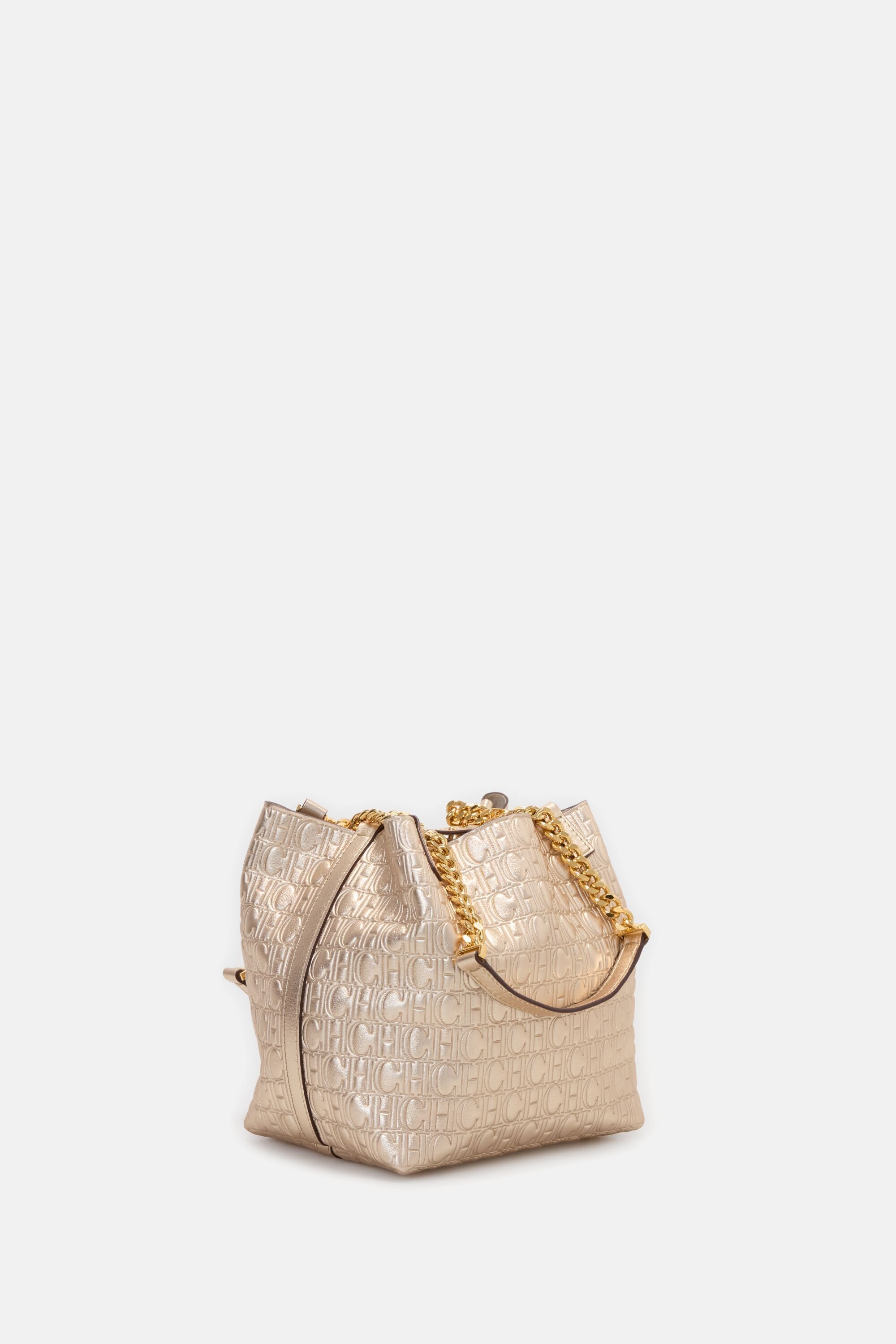 Matryoshka Chain XS | Mini Shoulder Bag platinum - CH Carolina