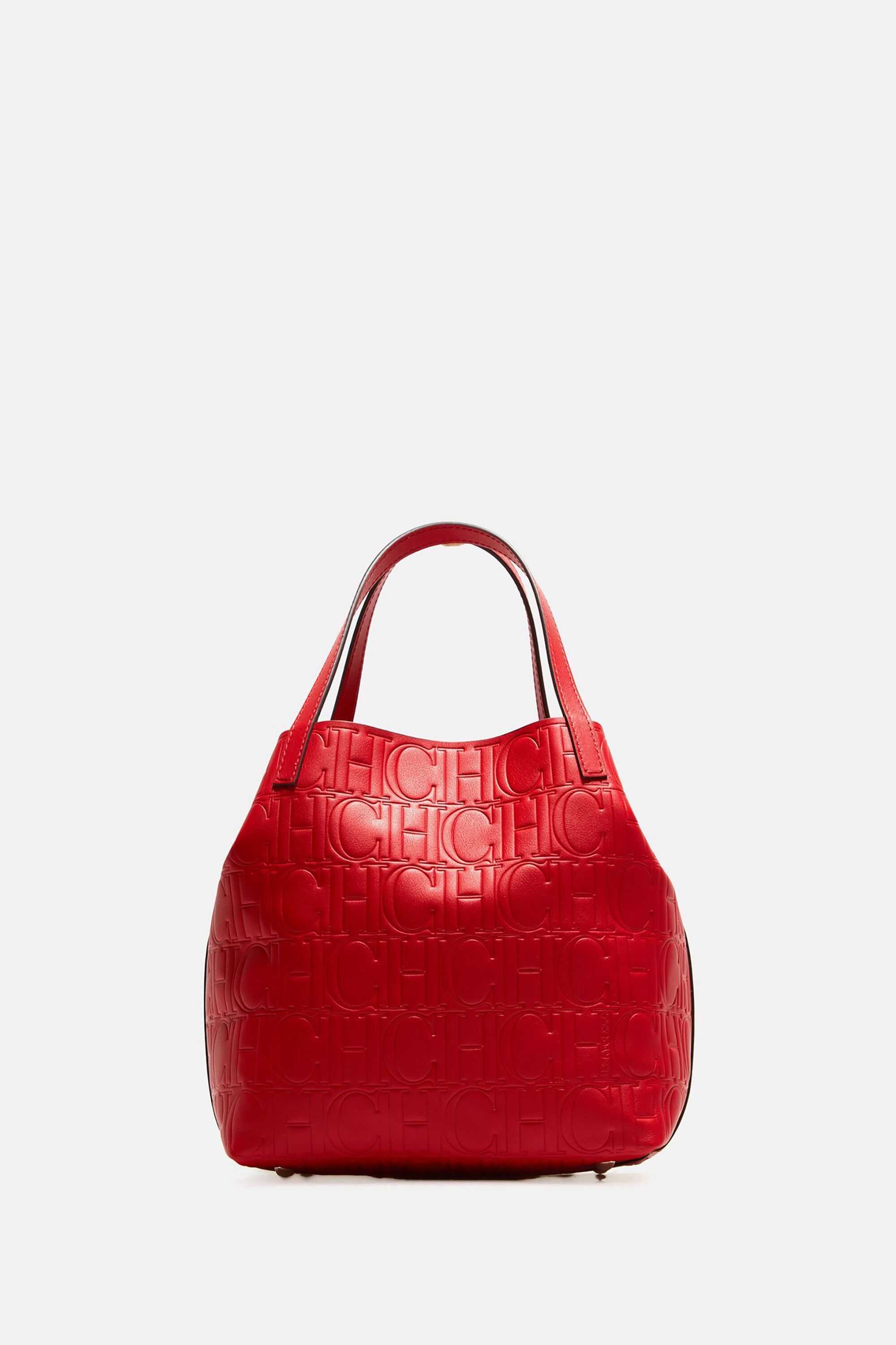 Carolina Herrera Matryoshka Red Tote Bag - BrandConscious Authentics