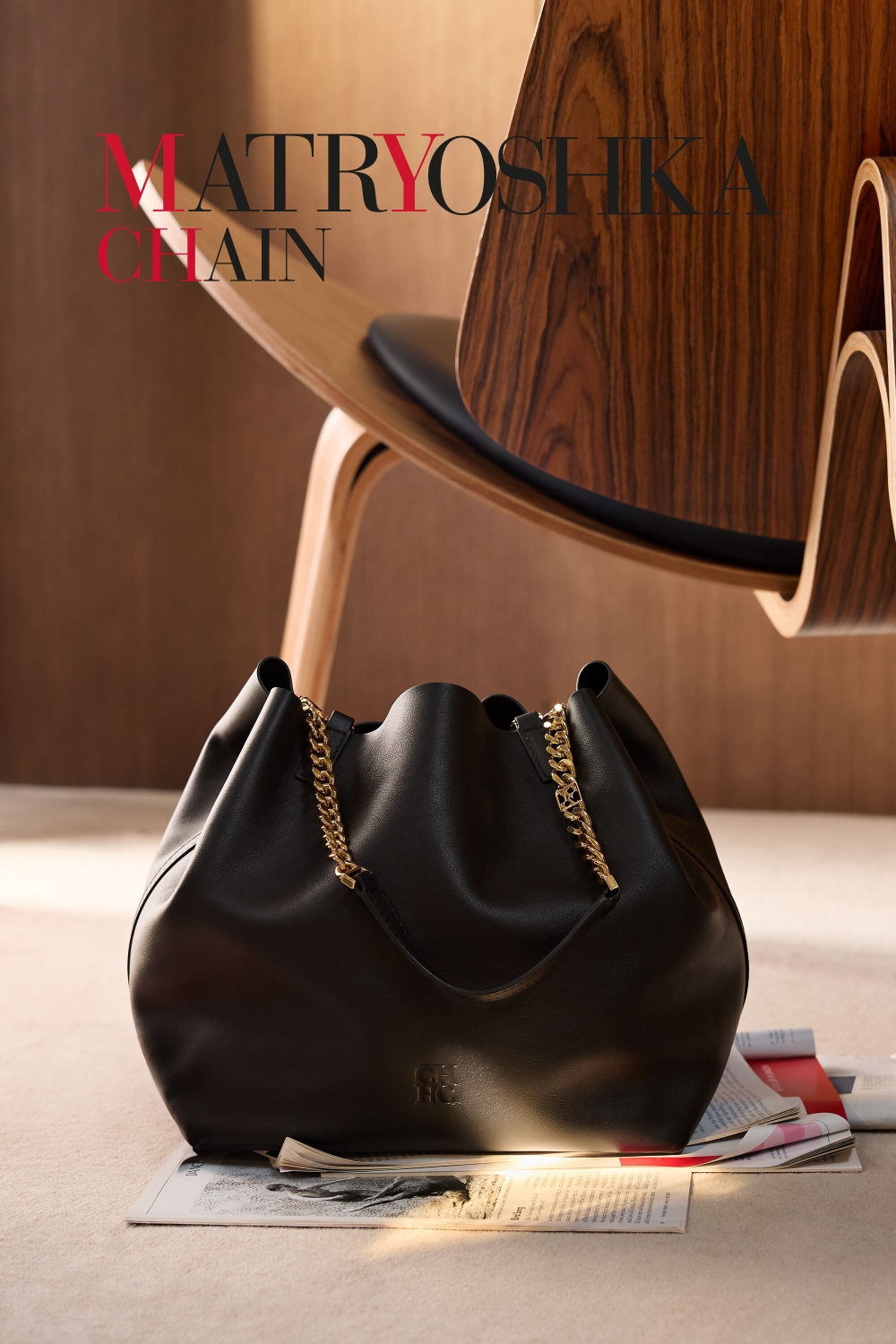 MATRYOSHKA CHAIN M | MEDIUM SHOULDER BAG