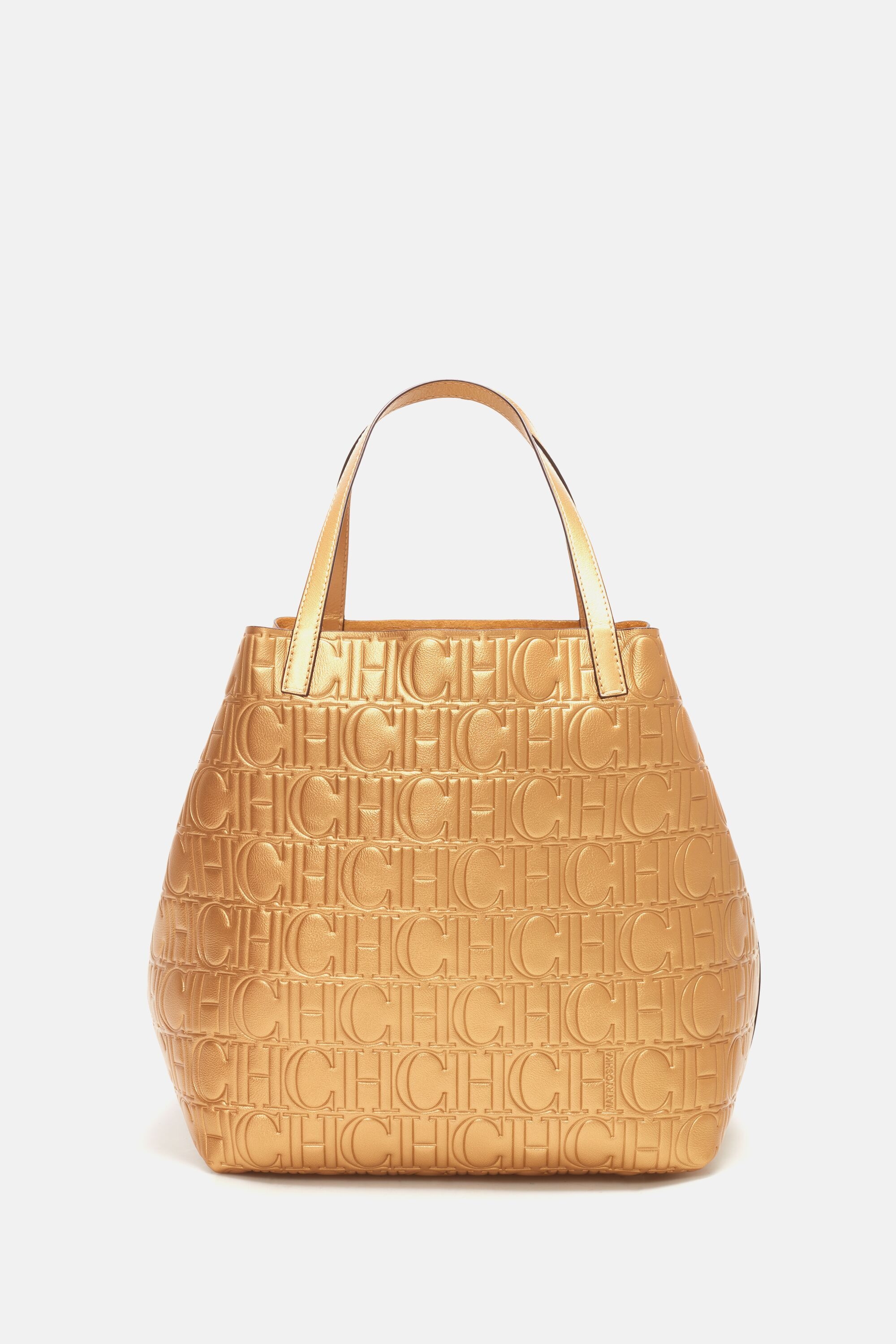 Matryoshka L | Large shoulder bag gold - CH Carolina Herrera United States