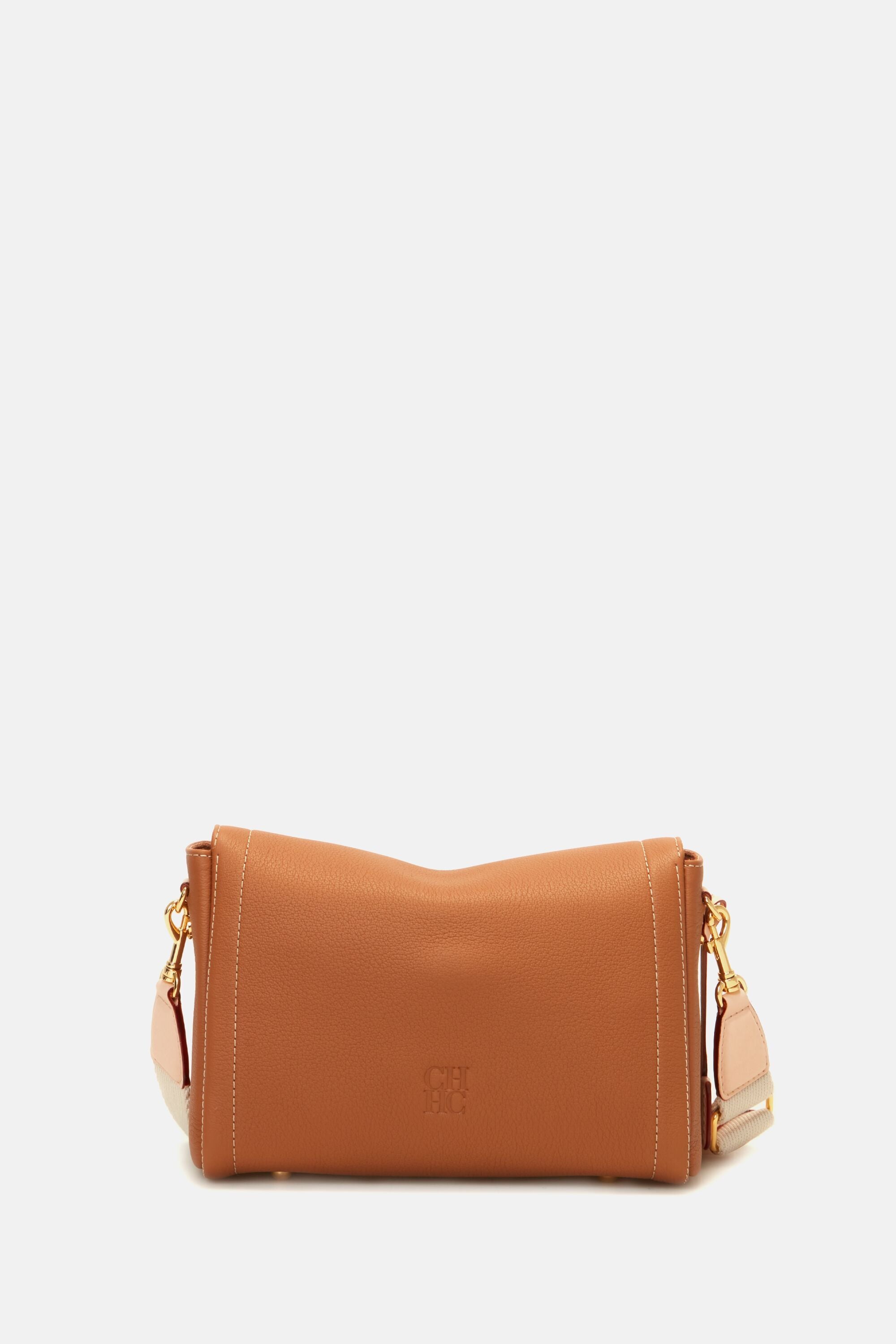 Andy Locked Crossbody | Medium Shoulder Bag cognac - CH Carolina