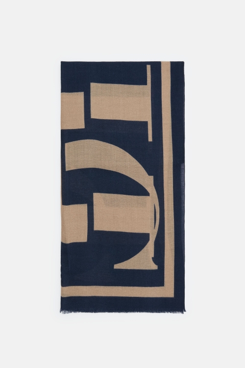 INITIALS PUZZLE FOULARD