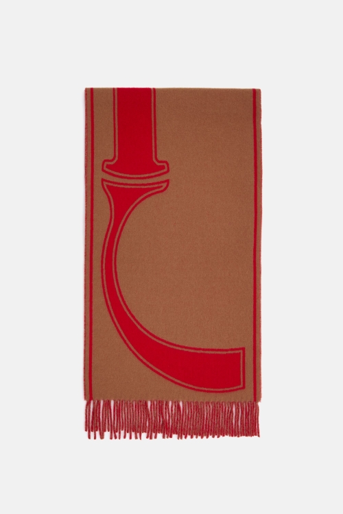 INITIALS INSIGNIA MERINO WOOL SCARF