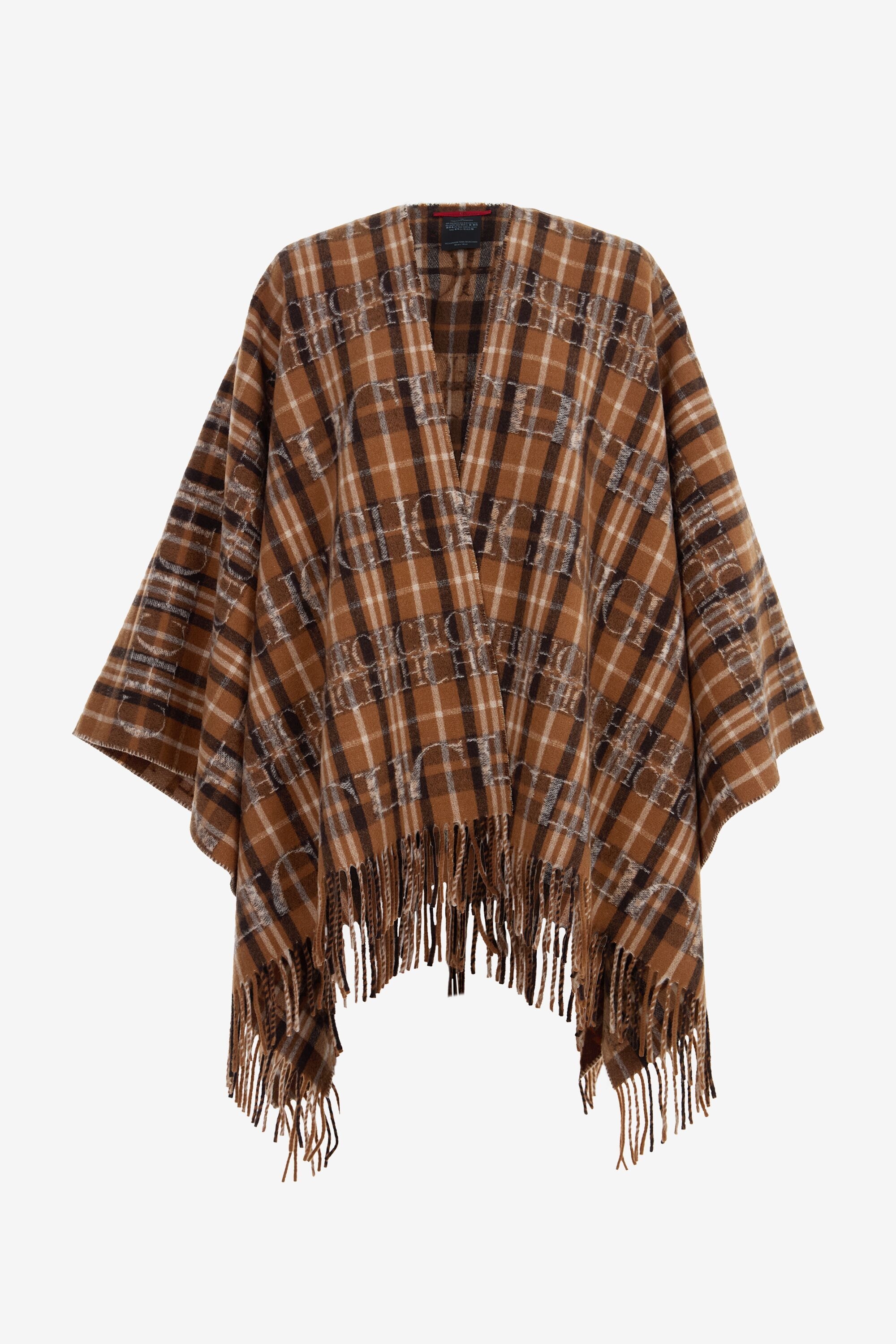 Poncho de Lana Merino CHartan