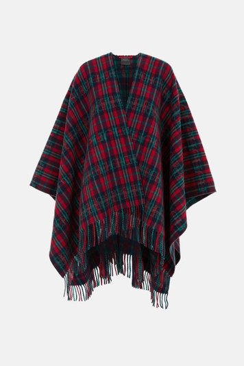 Poncho Reversible de Lana Merino CHartan
