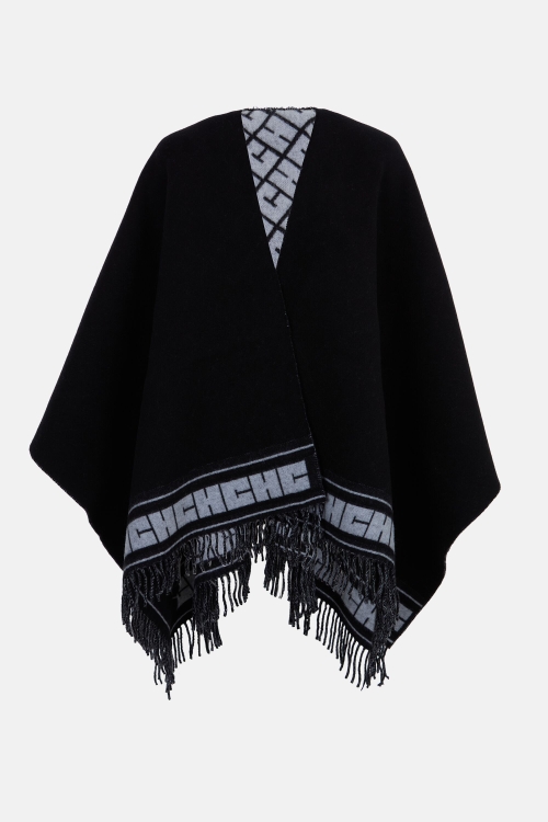 PONCHO ABIERTO DE LANA MERINO CH 2020