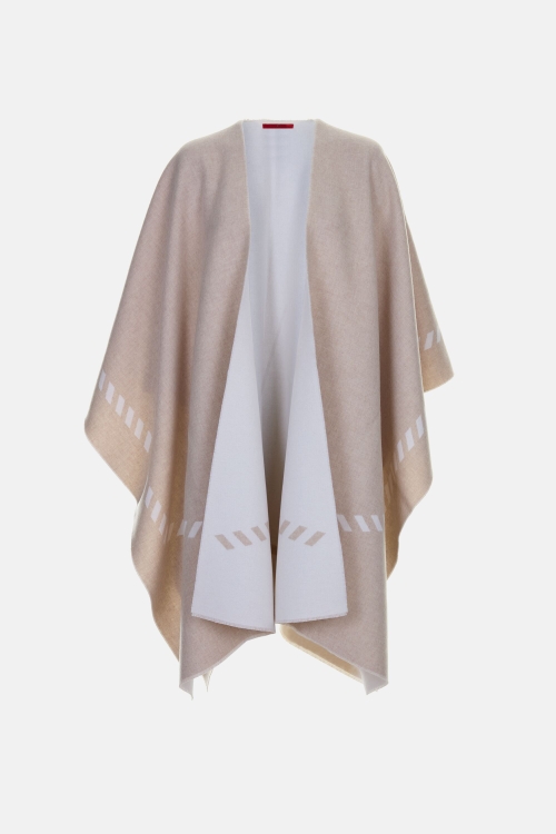 BLASÓN MERINO WOOL PONCHO