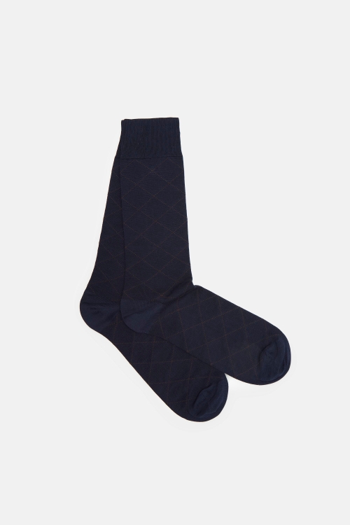 DIAMOND KNIT SOCKS