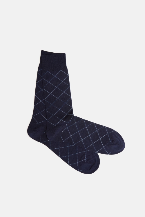 DIAMOND KNIT SOCKS