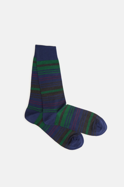 STRIPED KNIT SOCKS