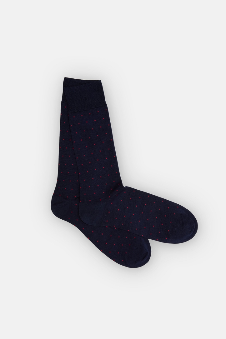 Micro Motifs Knit Socks