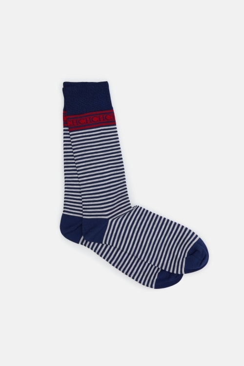 CH STRIPED KNIT SOCKS