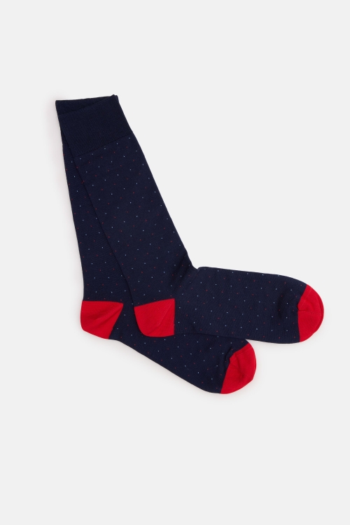 MICRO DOTS KNIT SOCKS