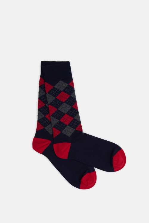 CH2020 DIAMOND KNIT SOCKS