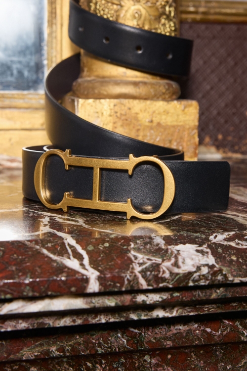 INITIALS INSIGNIA | LEATHER REVERSIBLE BELT
