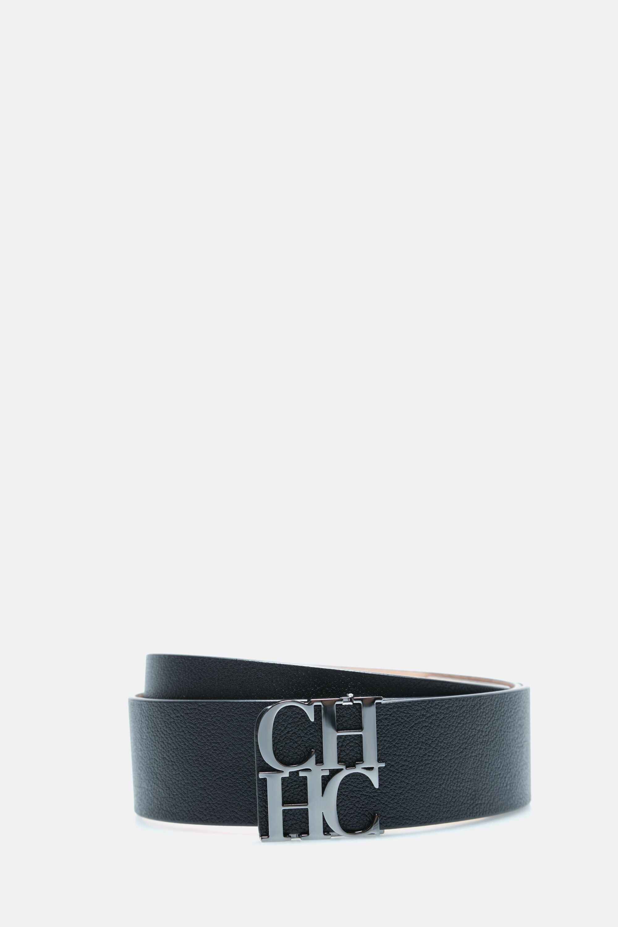 rosado mini chorro CHHC | Cinturón ancho negro - CH Carolina Herrera México