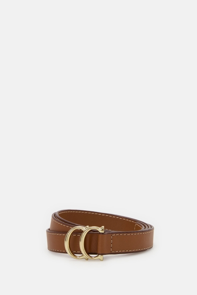 Charro Insignia | Leather Belt - COGNAC