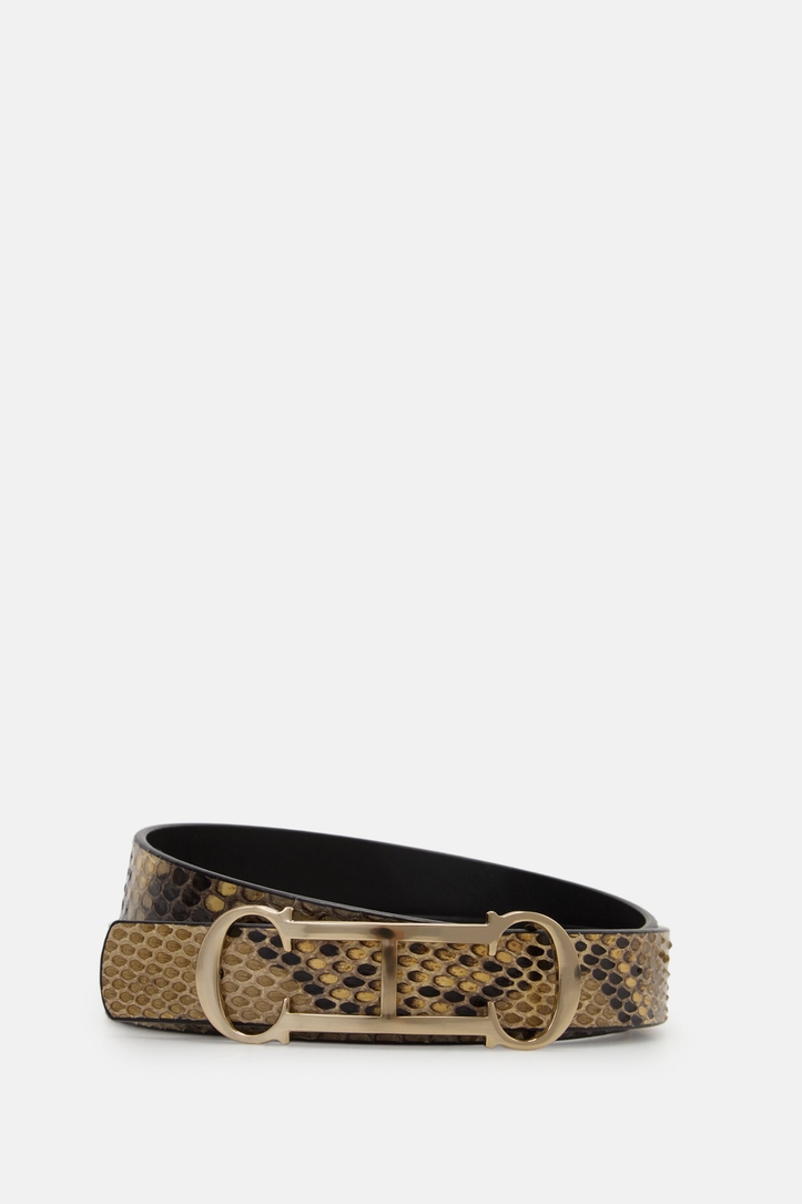 Insignia python belt