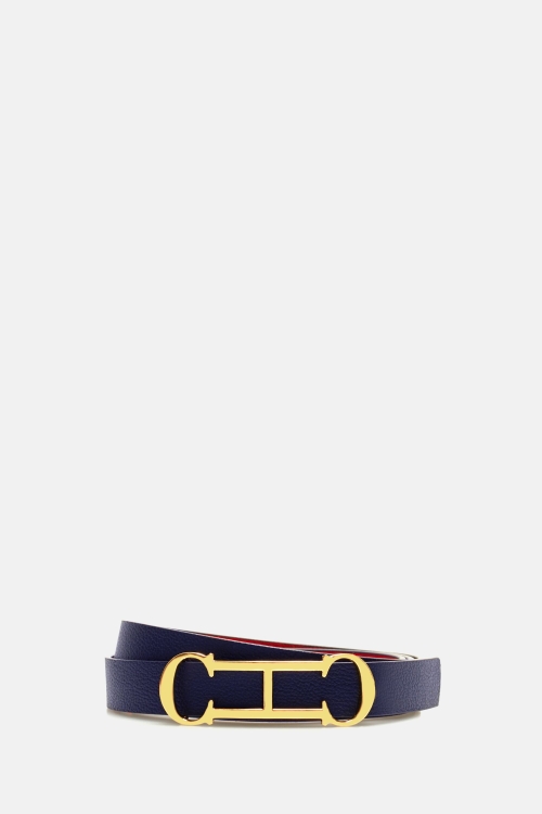 INITIALS INSIGNIA | REVERSIBLE SKINNY BELT