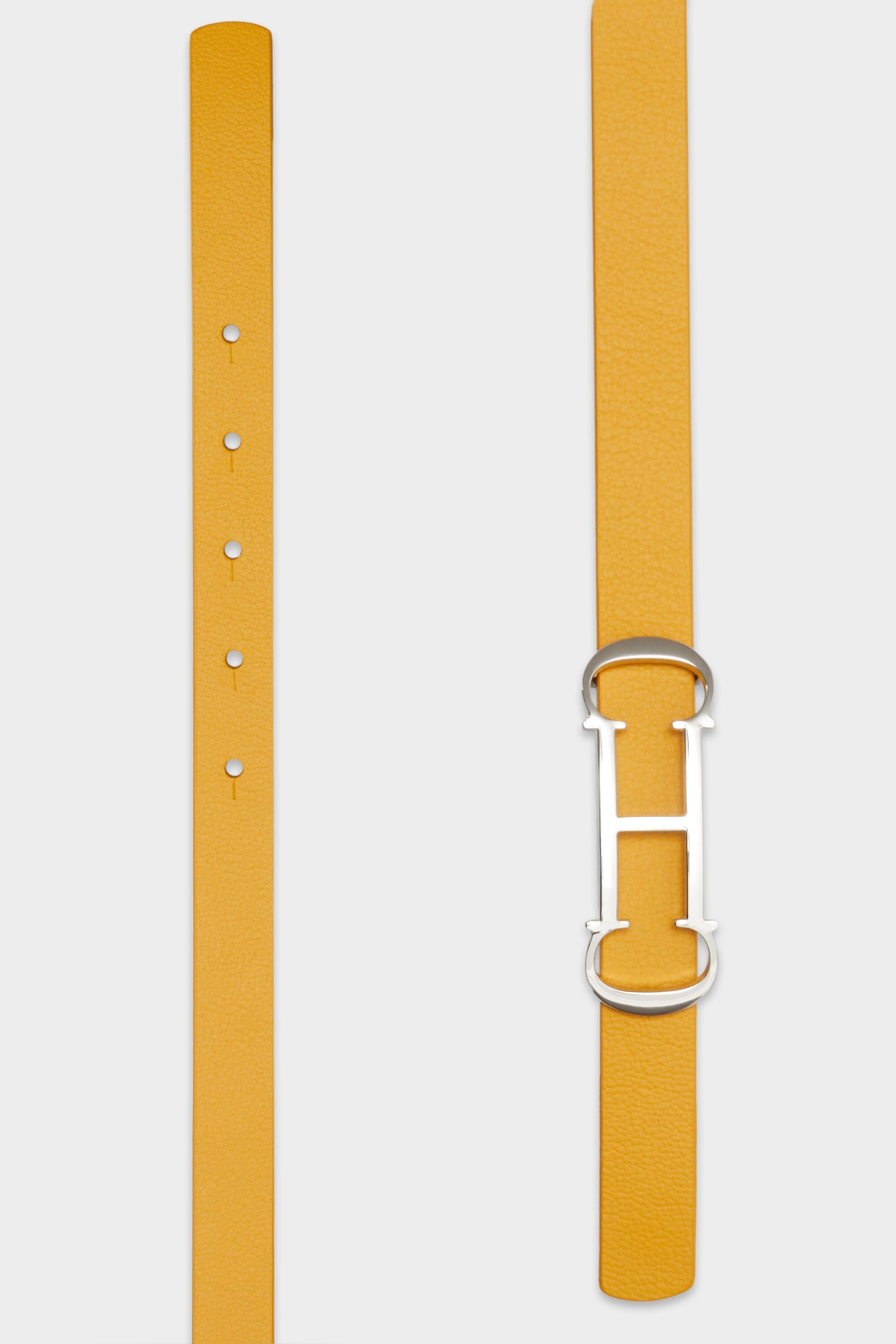 reversible belt yellow