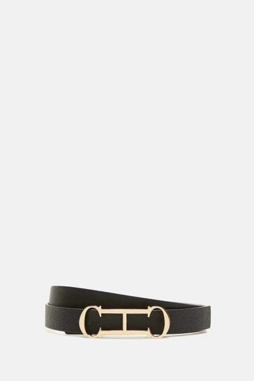 INITIALS INSIGNIA | REVERSIBLE SKINNY BELT