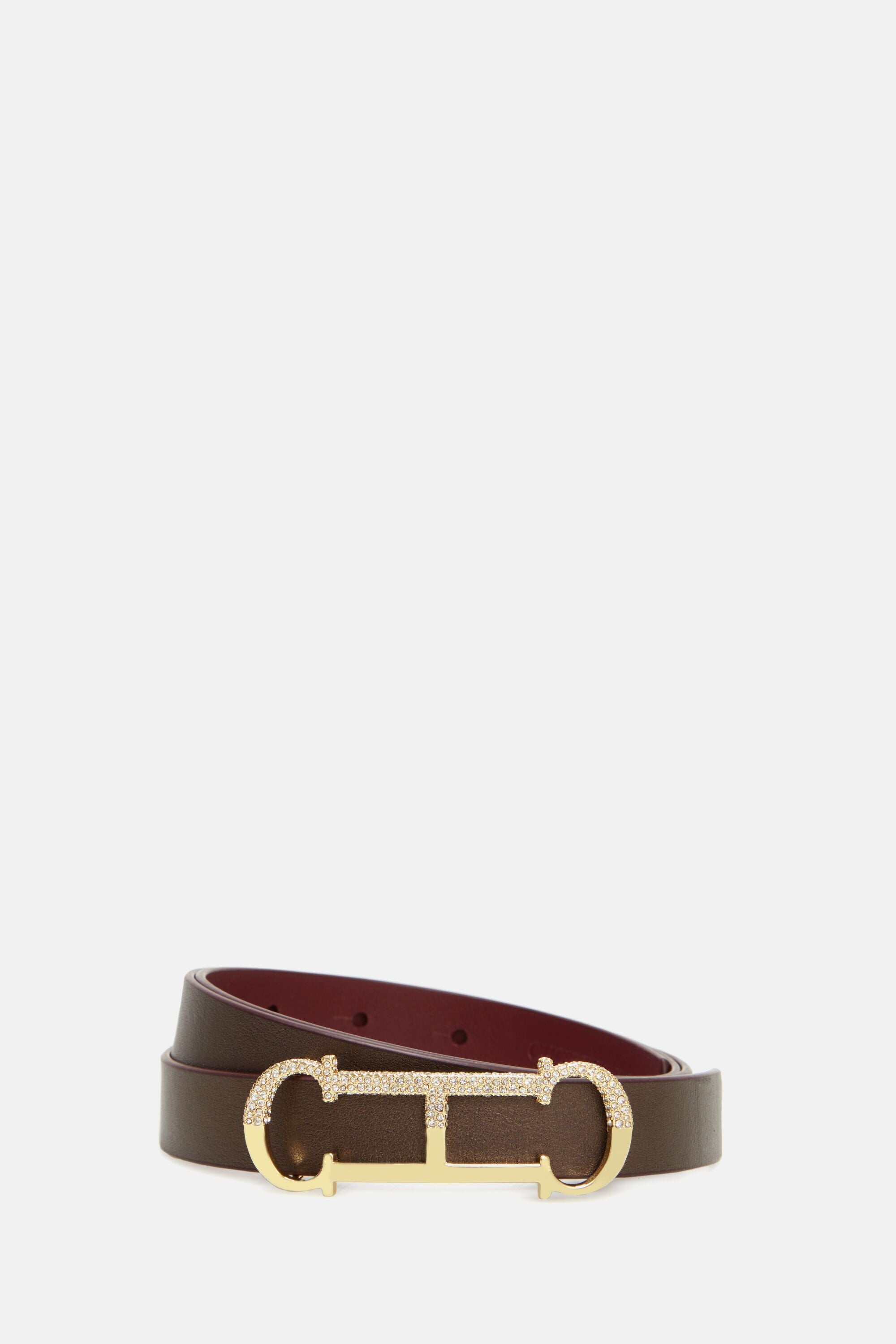 Ferragamo skinny outlet belt