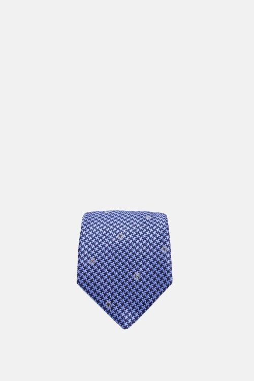 SILK TIE WITH MOTIFS