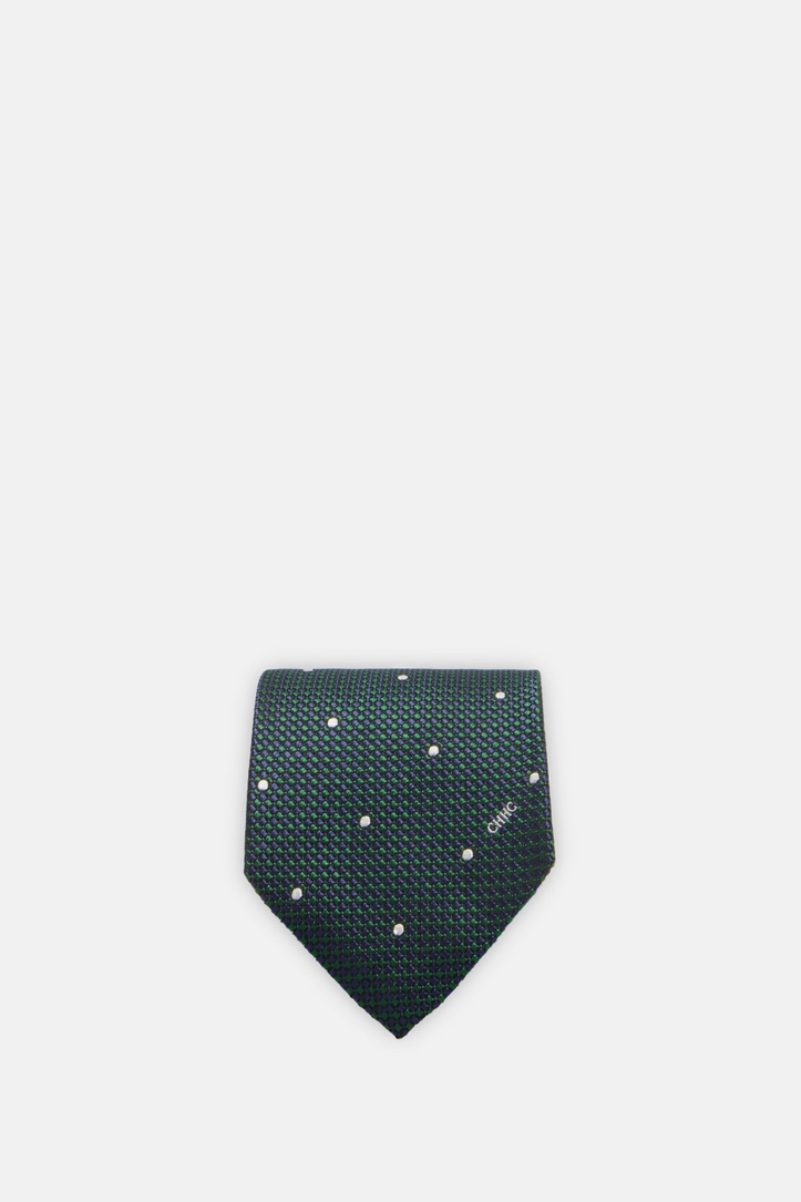 Polka Dot Silk Tie