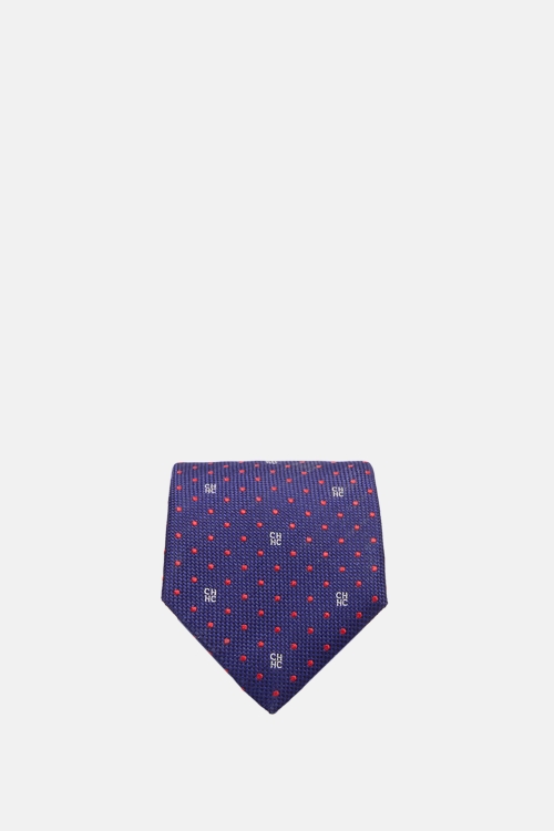 POLKA DOT SILK TIE