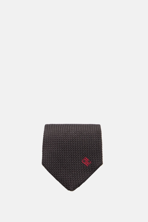 TEXTURED SILK TIE