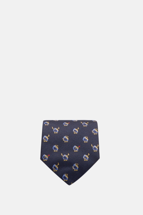 CORBATA DE SEDA CON ESTRUCTURA TOUKY