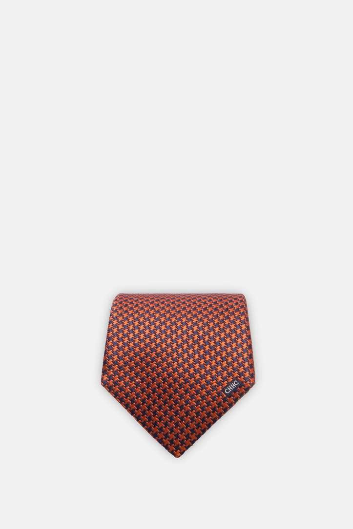 Houndstooth Silk Tie