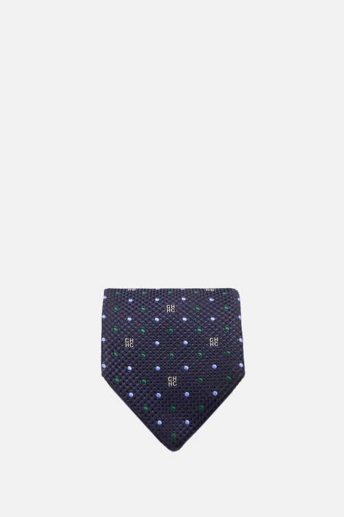SILK TIE WITH POLKA DOTS