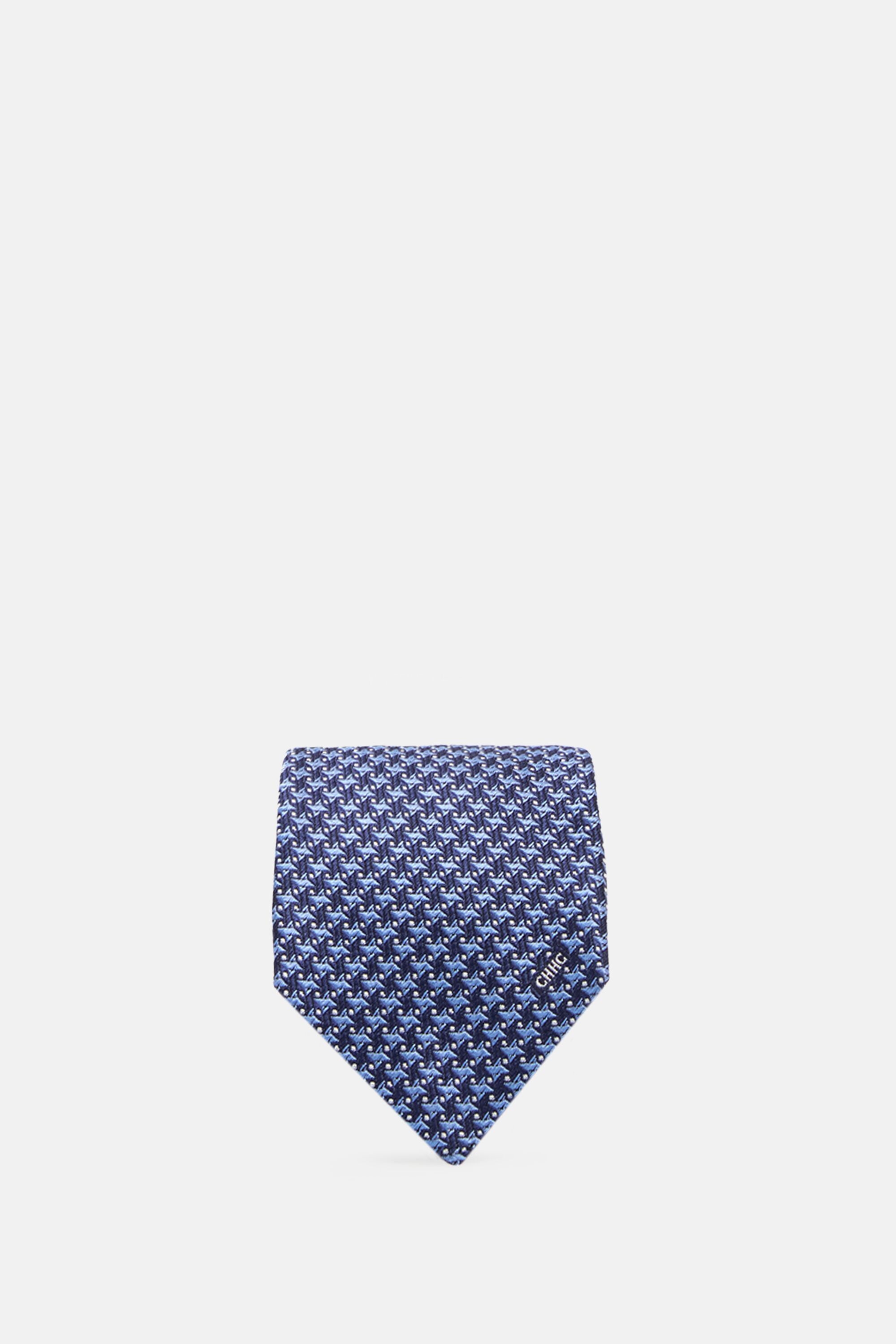 Silk Tie with Motifs