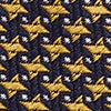 MUSTARD/NAVY BLUE/ECRU